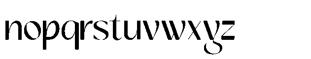 Mucks Regular Font LOWERCASE