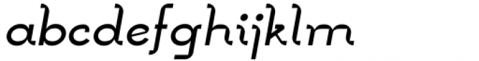 Mudzil Alternate Bold Italic Font LOWERCASE
