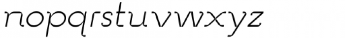 Mudzil Alternate Regular Italic Font LOWERCASE