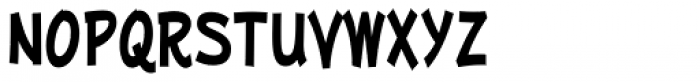 Mufferaw Condensed Bold Font LOWERCASE