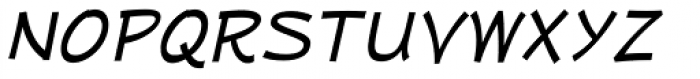 Mufferaw Italic Font LOWERCASE