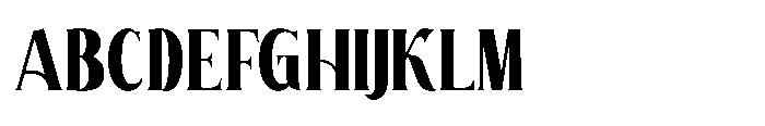 Muflesh Font UPPERCASE