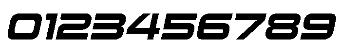 Mugen Grotesk Bold Italic Font OTHER CHARS