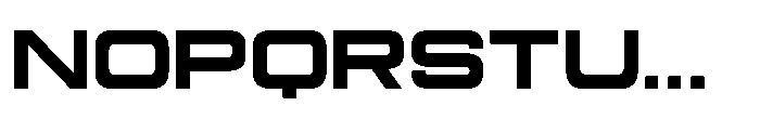 Mugen Grotesk Bold Font UPPERCASE