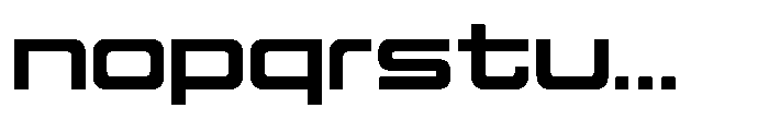 Mugen Grotesk Bold Font LOWERCASE
