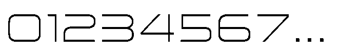 Mugen Grotesk Extra Light Font OTHER CHARS