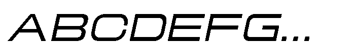 Mugen Grotesk Italic Font UPPERCASE
