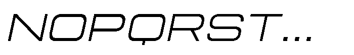 Mugen Grotesk Light Italic Font UPPERCASE