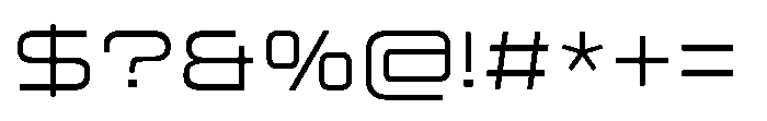 Mugen Grotesk Light Font OTHER CHARS