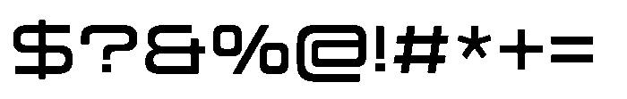 Mugen Grotesk Medium Font OTHER CHARS