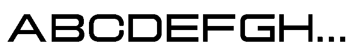 Mugen Grotesk Medium Font UPPERCASE