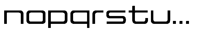 Mugen Grotesk Medium Font LOWERCASE