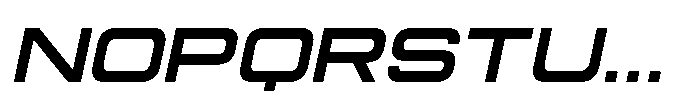 Mugen Grotesk Semi Bold Italic Font UPPERCASE
