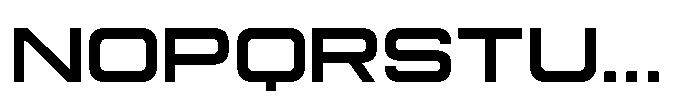 Mugen Grotesk Semi Bold Font UPPERCASE