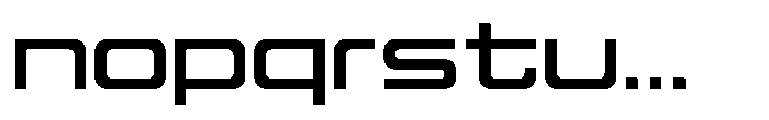 Mugen Grotesk Semi Bold Font LOWERCASE