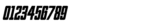 Mugend Condensed Display Mugend Condensed Slant Display Regular Font OTHER CHARS