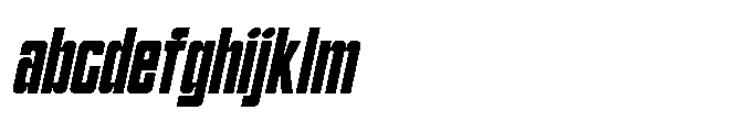 Mugend Condensed Display Mugend Condensed Slant Display Regular FONT