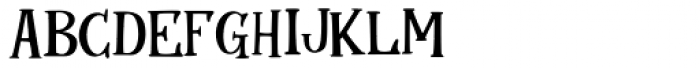 Mukadua Serif Font LOWERCASE