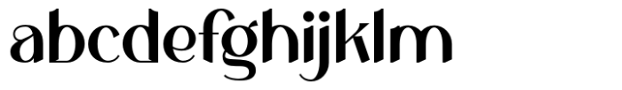 Mukoji Font LOWERCASE