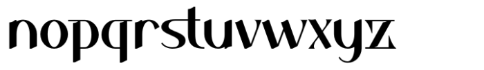 Mukoji Font LOWERCASE