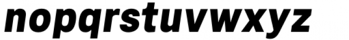 Mula ExtraBold Italic Font LOWERCASE