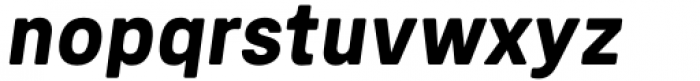 Mula Rounded Bold Italic Font LOWERCASE