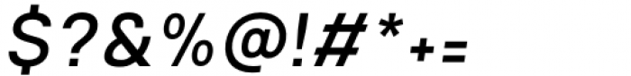 Mula SemiLight Italic Font OTHER CHARS