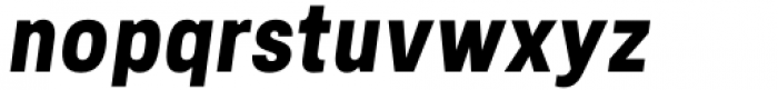 Mula Slim Bold Italic Font LOWERCASE