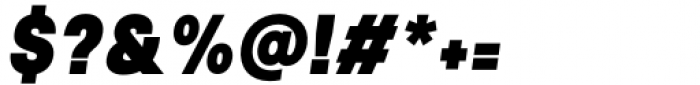 Mula Slim ExtraBlack Italic Font OTHER CHARS