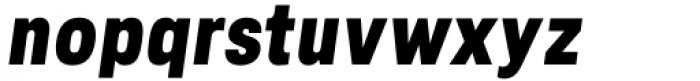 Mula Slim ExtraBold Italic Font LOWERCASE