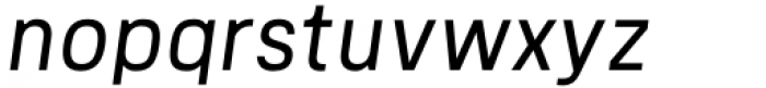 Mula Slim Light Italic Font LOWERCASE