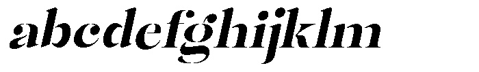 Mulich Black Slanted FONT