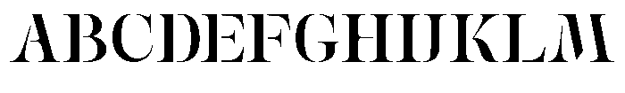 Mulich Bold Font UPPERCASE