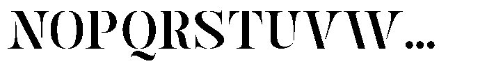 Mulich Bold Font UPPERCASE