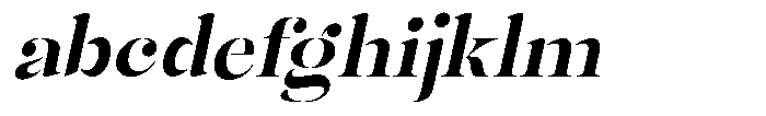 Mulich Extra Bold Slanted FONT