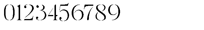 Mulich Extra Light Font OTHER CHARS