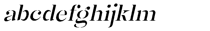 Mulich Medium Slanted FONT