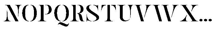 Mulich Semi Bold Font UPPERCASE