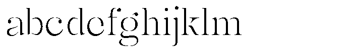 Mulich Thin FONT