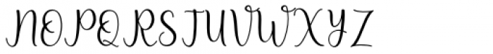 Mulidey Regular Font UPPERCASE