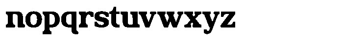 Mulk Bold Font LOWERCASE