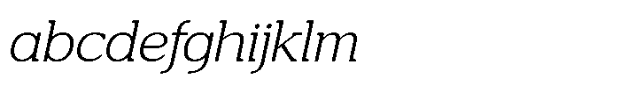 Mulk Light Italic FONT
