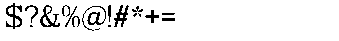 Mulk Regular Font OTHER CHARS
