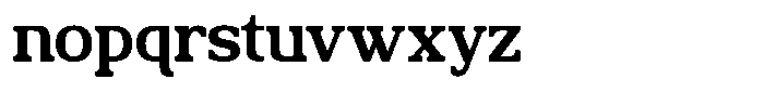 Mulk Semi Bold Font LOWERCASE