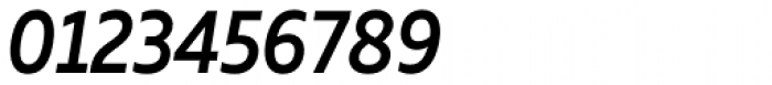Muller Narrow Medium Italic Font OTHER CHARS