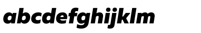 Muller Next Black Italic FONT