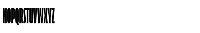 Muller Next Compressed Black Font UPPERCASE