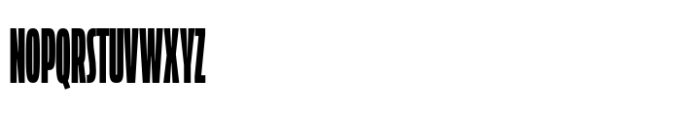 Muller Next Compressed Extra Black Font UPPERCASE