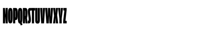 Muller Next Compressed Heavy Font UPPERCASE