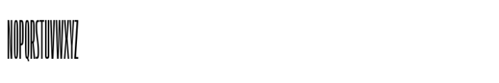 Muller Next Compressed Light Font UPPERCASE